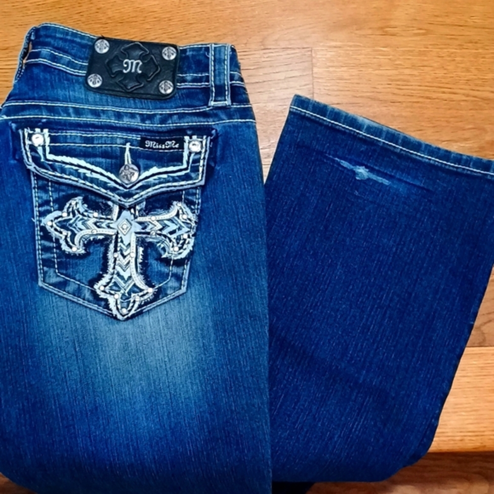MISS ME signature boot cut jeans Size 30x32.